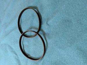 2 NEW DRIVE BELTS FOR  Bauer 1816E-B  VARIABLE SPEED 4 x 24 BELT SANDER - Picture 1 of 1