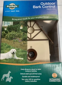PETSAFE Weatherproof Battery Operated Harmless 50 Ft. Outdoor Barking Control - Picture 1 of 3