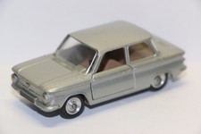 Solido Ref 127 Nsu Prinz Iv, Silver 1963 France, Diecast 1/43 Mint No Box