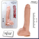 Sex Toys Fallo_Dong Realistico Extreme XXL 11 Get Real 29 cm Testicoli Ventosa