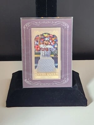 Tommy Hanson 2012 Topps Gypsy Queen Mini Framed Relic Atlanta Braves - Image 1 of 2