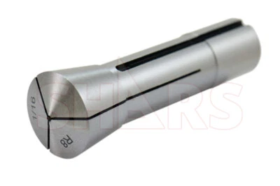 SHARS TOOL Shars Precision Hardened Steel R8 Round Collet 1/2" .0005" TIR New ![