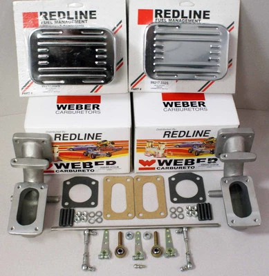 Kit Carburador Jaguar XKE XJ6 Weber 1969-1977 4.2L Jag Foto 1 de 2