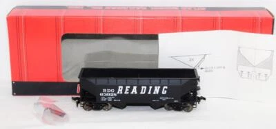 Atlas 1860 Two Bay Offset Side Hopper RDG #63928 Boxed HO Scale Reading NOS C-9 - Image 1 of 4