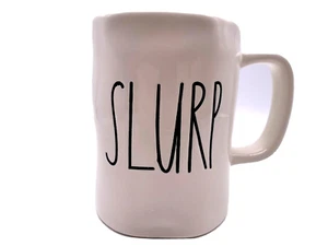 Rare Magenta "M" Stamp Early Rae Dunn “Slurp” Coffee Mug First Edition Cup - Picture 1 of 7