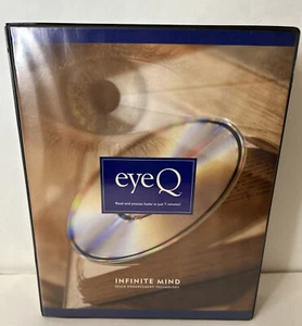 EYEQ Infinite Mind EYE Q IMPROVE READ SPEED BRAIN ENHANCEMENT VHS+CD - Picture 1 of 4