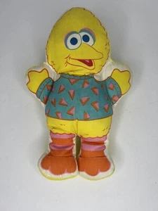 Playskool Big Bird Take Along Pals Plush Sesame Street Baby Toy 1991 VINTAGE - Picture 1 of 9