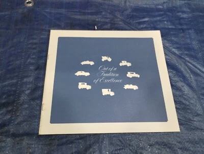 Catálogo de folleto de ventas de autos Cadillac 1972 DeVille Fleetwood Brougham Eldorado Foto 1 de 4