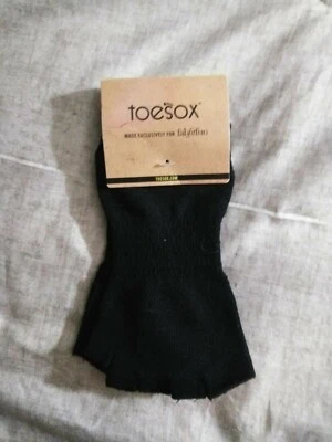 Agarre Toesox para mujer tiro bajo media puntera extendiendo amor + dedos de los pies Foto 1 de 2