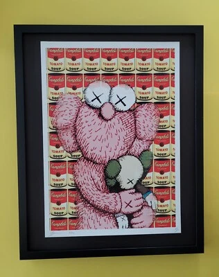 DeathNYC groß gerahmt 16x20 Zoll Pop Art Echtheitszertifikat Graffiti Andy Warhol Suppen #5 - Bild 1 von 4