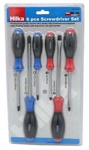 Hilka 6 pce Soft Grip Screwdriver Set 32700006 - Picture 1 of 1