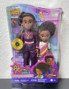Mattel Karma's World Karma Grant & Lady K Doll Netflix New Slightly damage Box - Picture 1 of 9