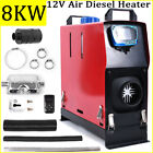 8KW Air Diesel Heater 12V Remote LCD Monitor for Car Truck Motor Boat SUV Van RV