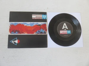 DEPECHE MODE Stripped MUTE ORIGINAL 1986 UK 1ST PRESSING VINYL 7" 7BONG6 - Imagen 1 de 8
