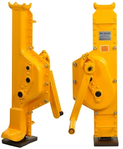 10t Stockwinde Stockwinden Zahnstangenwinde Stahlwinde Winde gelb N 01086 - Bild 1 von 3