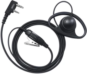 D-Shape Walkie Talkie Earpiece Mic Headset for Kenwood Baofeng UV-5R 777 888S - Zdjęcie 1 z 13