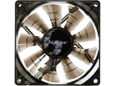 Bgears b-PWM 90 Translucent Black 2 ball Bearing PWM fan with  500 to 4000RPM, 8 - Image 1 of 4