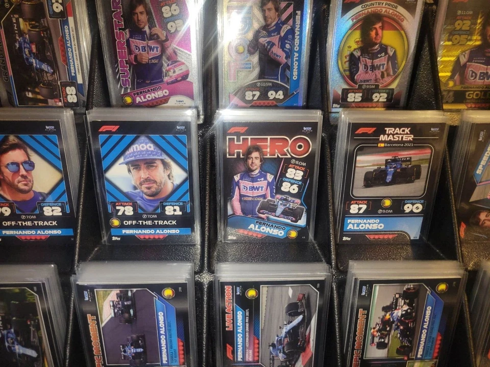 2022 Topps Turbo Attax F1 Pick a Card  Fernando Alonso - Image 1 of 1