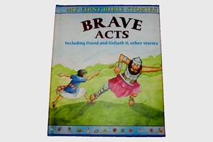 'BRAVE ACTS' My First Bible Stories 7 x 8.5" book 2009 IGLOO Books 20 pgs hdcvr - Picture 1 of 7