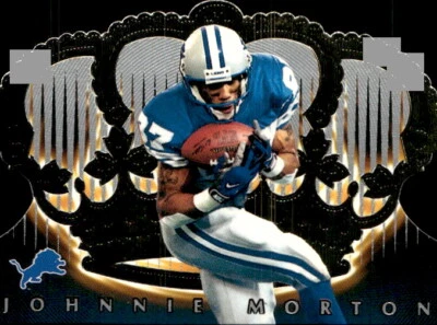 1998 Pacific Crown Royale Johnnie Morton 42 Detroit Lions - Image 1 of 2