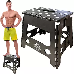 Large 150KG Folding Step Stool Multi Purpose Heavy Duty Home Kitchen Foldable UK - Picture 1 of 8