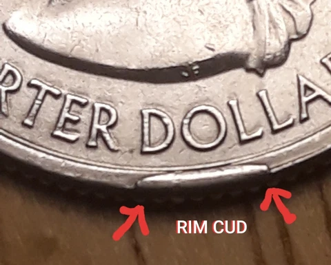 2018 P Cumberland Island Quarter With Rim Cud Error Cover