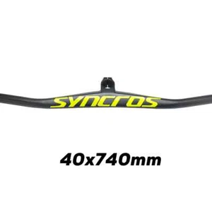6° Carbon Fiber Mountain Bike Integrated Handlebar with Stem 40-70mm x 660-740mm - Picture 1 of 48