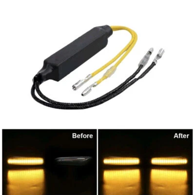 2x Motorcycle Parts Turn Light Blinker Led Load Resistor Decoder Kit Accessories - Image 1 of 4