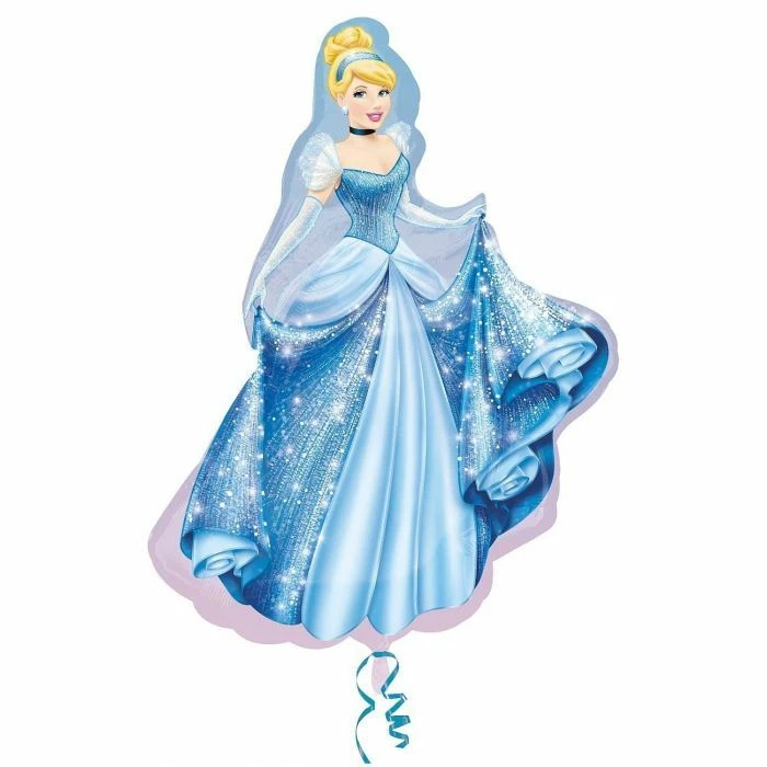 Cinderella Party Supplies Super Shape Foil Balloon Party Decoration - image 1 of 1