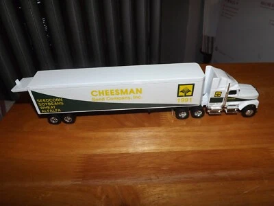ERTL CHEESMAN SEED COMPANY 1991 LINCOLN, ILLINOIS CAMINHÃO USADO 11,5" - Imagem 1 de 4