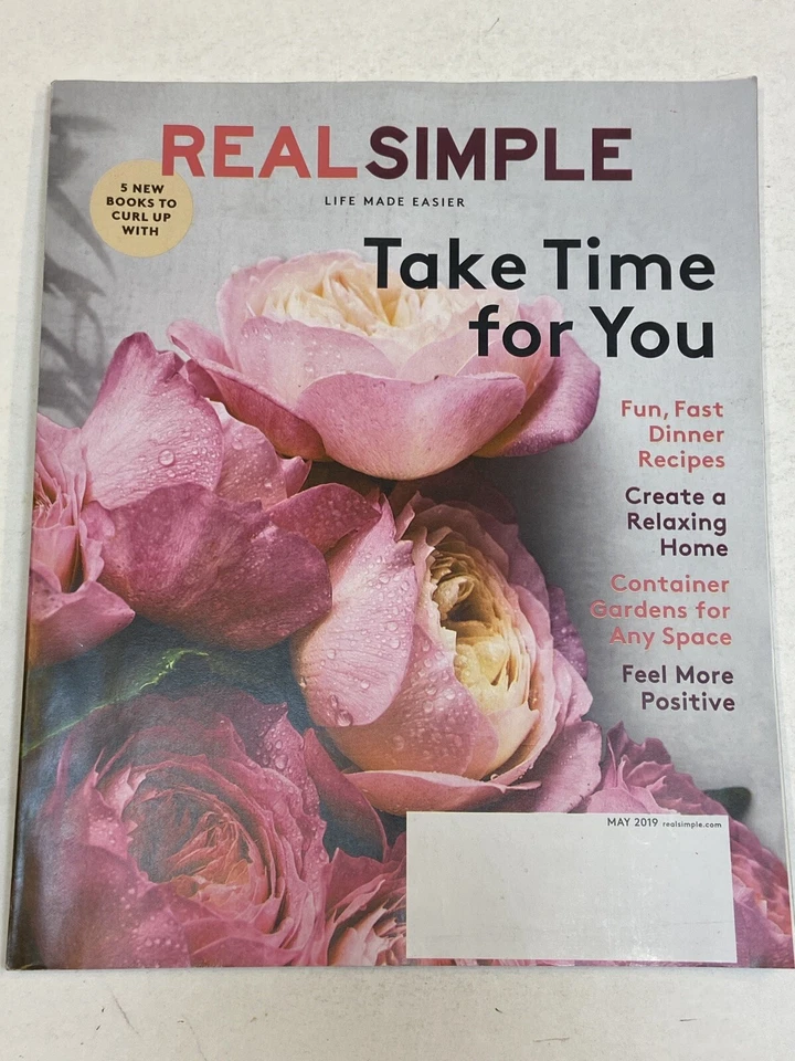 Real Simple Magazine May 2019 Take Time for You Feel Positive Container Gardens - Image 1 of 1