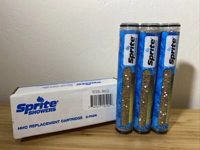 rr NUEVO 3 Sprite HHC Cartucho Filtro Ducha Repuesto Manual Foto 1 de 3