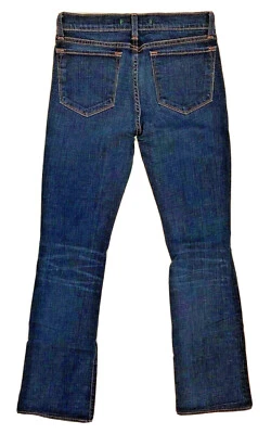 J BRAND Women's Dark Blue Jeans Bootleg Stretch Made in USA Size 28 X 32 - Image 1 of 4