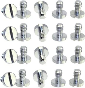 20 X 1/4 Stainless Steel Flat Head Screw For Camera/Tripod/QR Plate - Picture 1 of 3