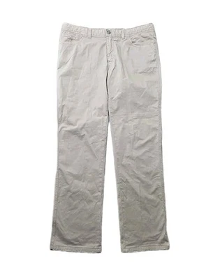 Pantalón chino Brioni Chamonix ajuste cómodo caqui para hombre 38 pierna recta 32" entrepierna Foto 1 de 4