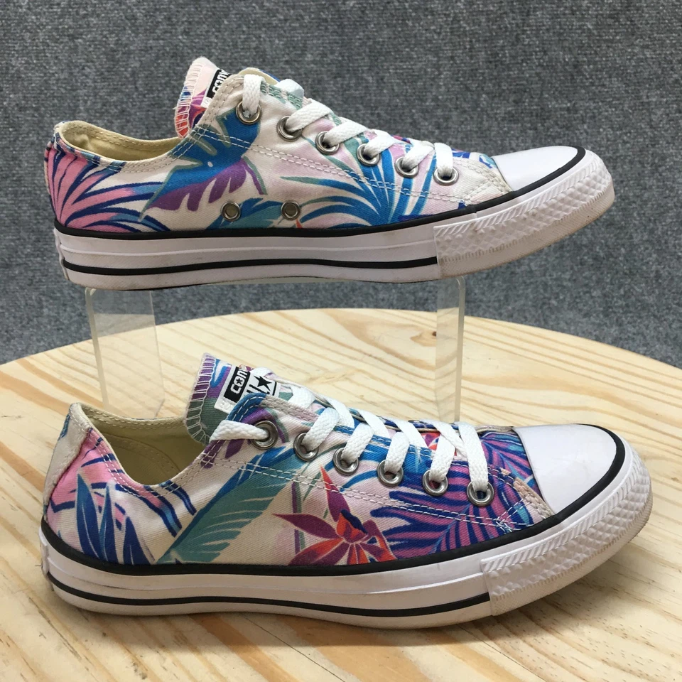 Tênis Converse Feminino 7.5 Chuck Taylor All Star Folha Multicolorida 155396F - Imagem 1 de 4