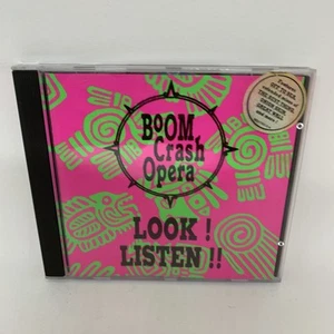 Boom Crash Opera LOOK! LISTEN! *Hype Sticker* CD Album GOOD CONDITION Free Post - Picture 1 of 4