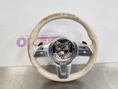 19 2019 MERCEDES BENZ CLS450 РУЛЕВОЕ КОЛЕСО БЕЖЕВОЕ СМ. ИЗОБРАЖЕНИЯ - Изображение 1 из 4