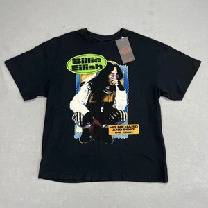 Camiseta Billie Eilish Hit Me Hard and Soft Tour Camiseta Gráfica Negra Adulto Talla XL - Imagen 1 de 3