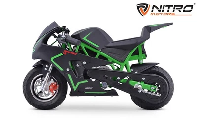 Nitro Motors Rocket VX 800W 36V E Pocketbike Sport 25 kmh Alu Klapppedale