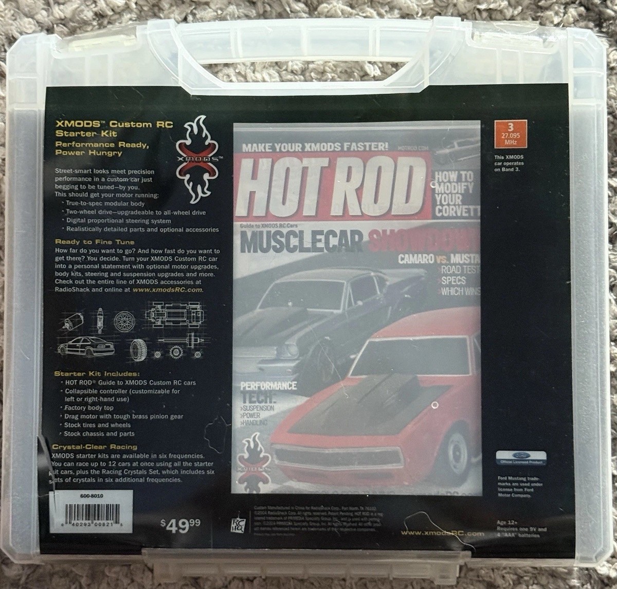 XMODS Mustang Hobby RC Car, Truck & Motorcycle Models & Kits