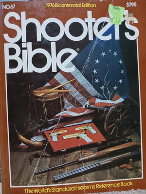 Shooter's Bible No.67 Edición 1976 Libro de Referencia de Armas de Fuego Estándar del Mundo Foto 1 de 4