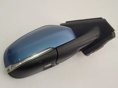 Espejo retrovisor puerta lateral derecho Volvo V40 serie M derecho azul plegable eléctrico 12-19 Foto 1 de 4