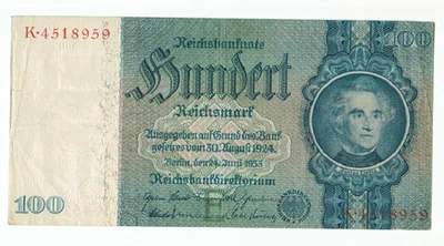 BILLETE ALEMANIA Reichsbank 100 marcos berlín 1935 Foto 1 de 2
