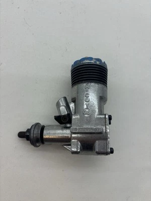 1961 McCoy .35 Stunt Blue Head Model airplane Engine M10 - Image 1 of 4
