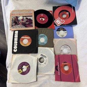 1980's Rock Lot Of 10 45 RPM Records 38 Special White Snake Rick James - Bild 1 von 10