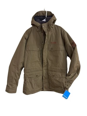 Columbia Impermeable Transpirable Abrigo Chaqueta Marrón Mediano, Nuevo con Etiquetas Foto 1 de 4