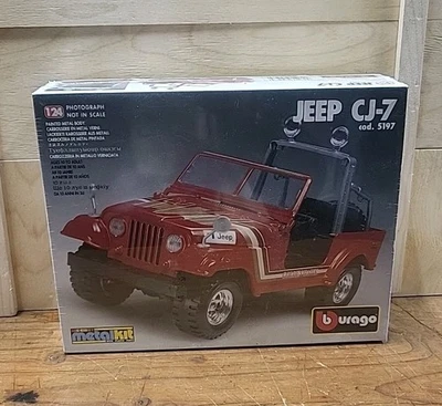 Kit Montaggio Burago Jeep CJ-7 Cod.1597   1/24 - Immagine 1 di 4