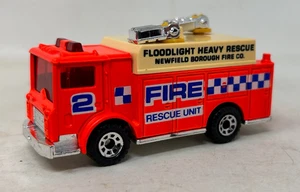 Matchbox MB-57 Mack Auxiliary Power Truck Fire Rescue Orange - Picture 1 of 6