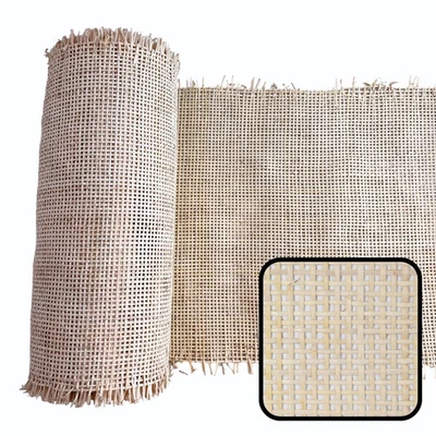 NATURAL Rattan Cane Webbing | RADIO Square | BLEACHED - image 1 of 4